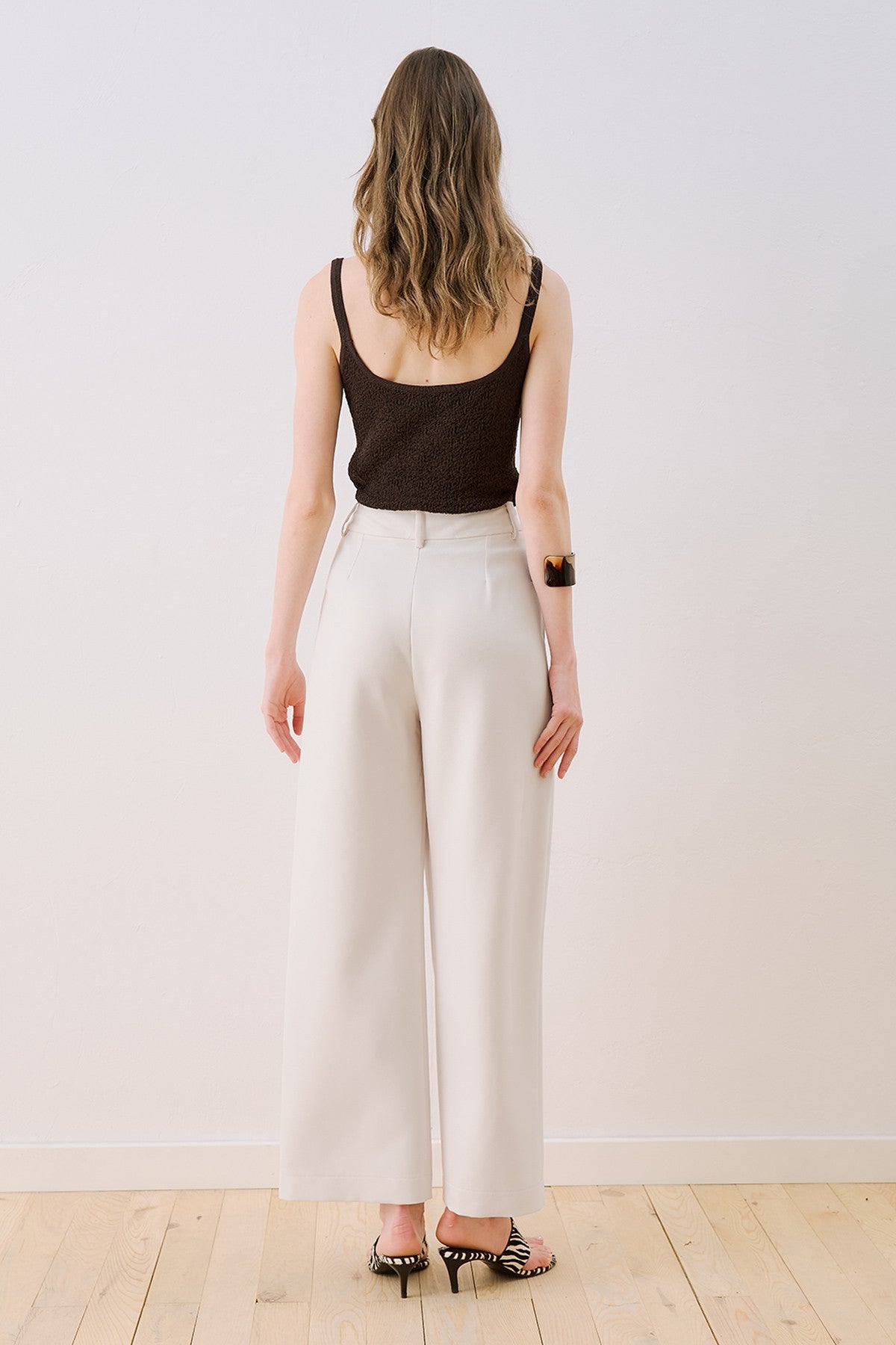 MANUKA | Wrap Closure Tailored Trousers