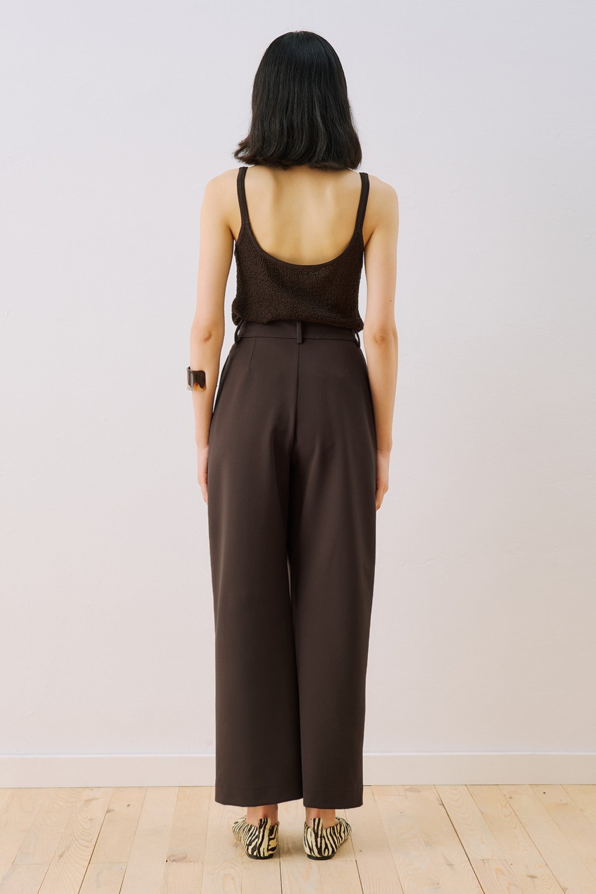 MANUKA | Wrap Closure Tailored Trousers