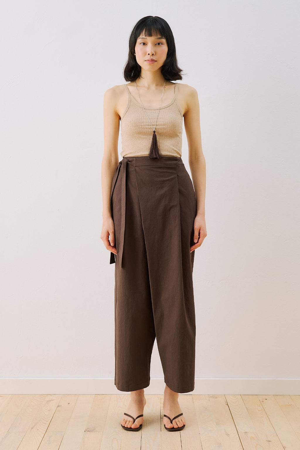 MANUKA | Wrap Closure Trousers