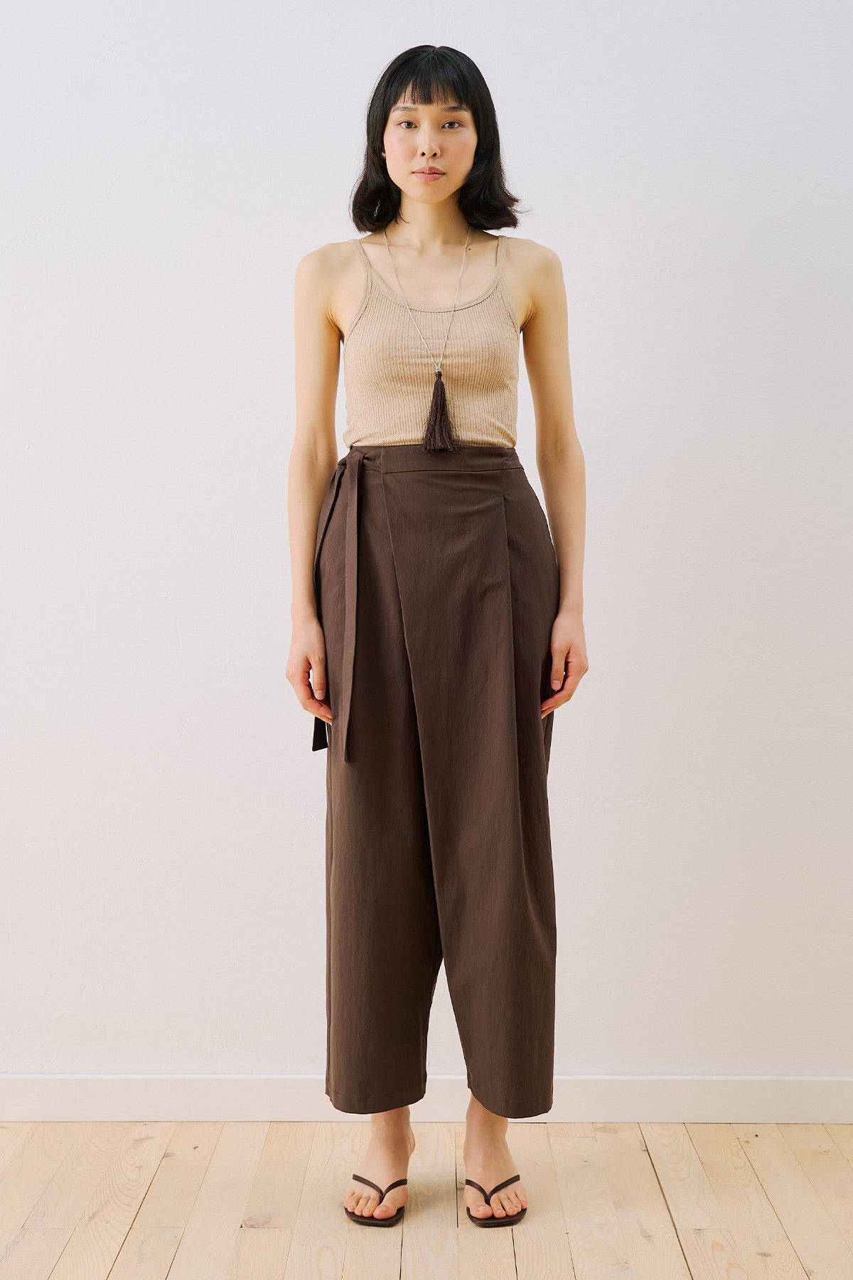 MANUKA | Wrap Closure Trousers