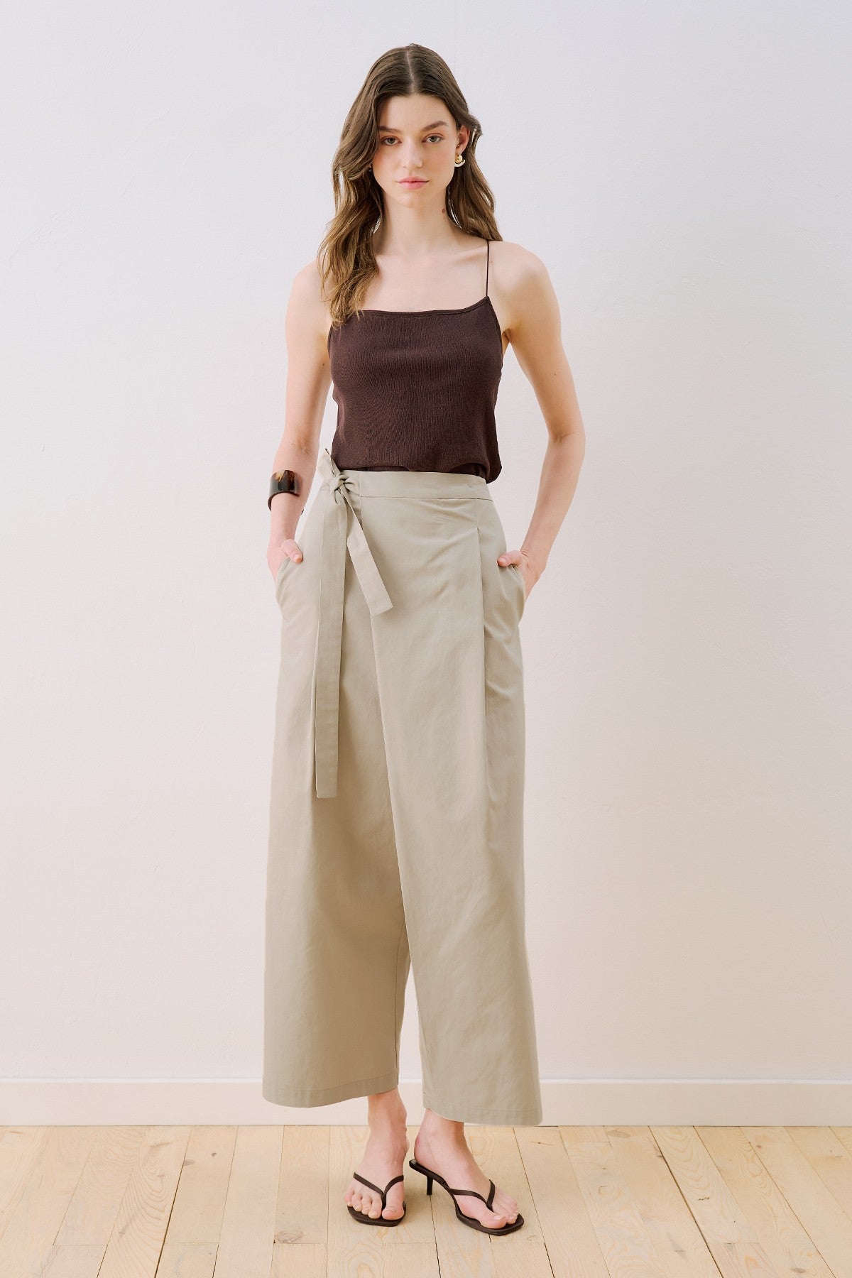 MANUKA | Wrap Closure Trousers