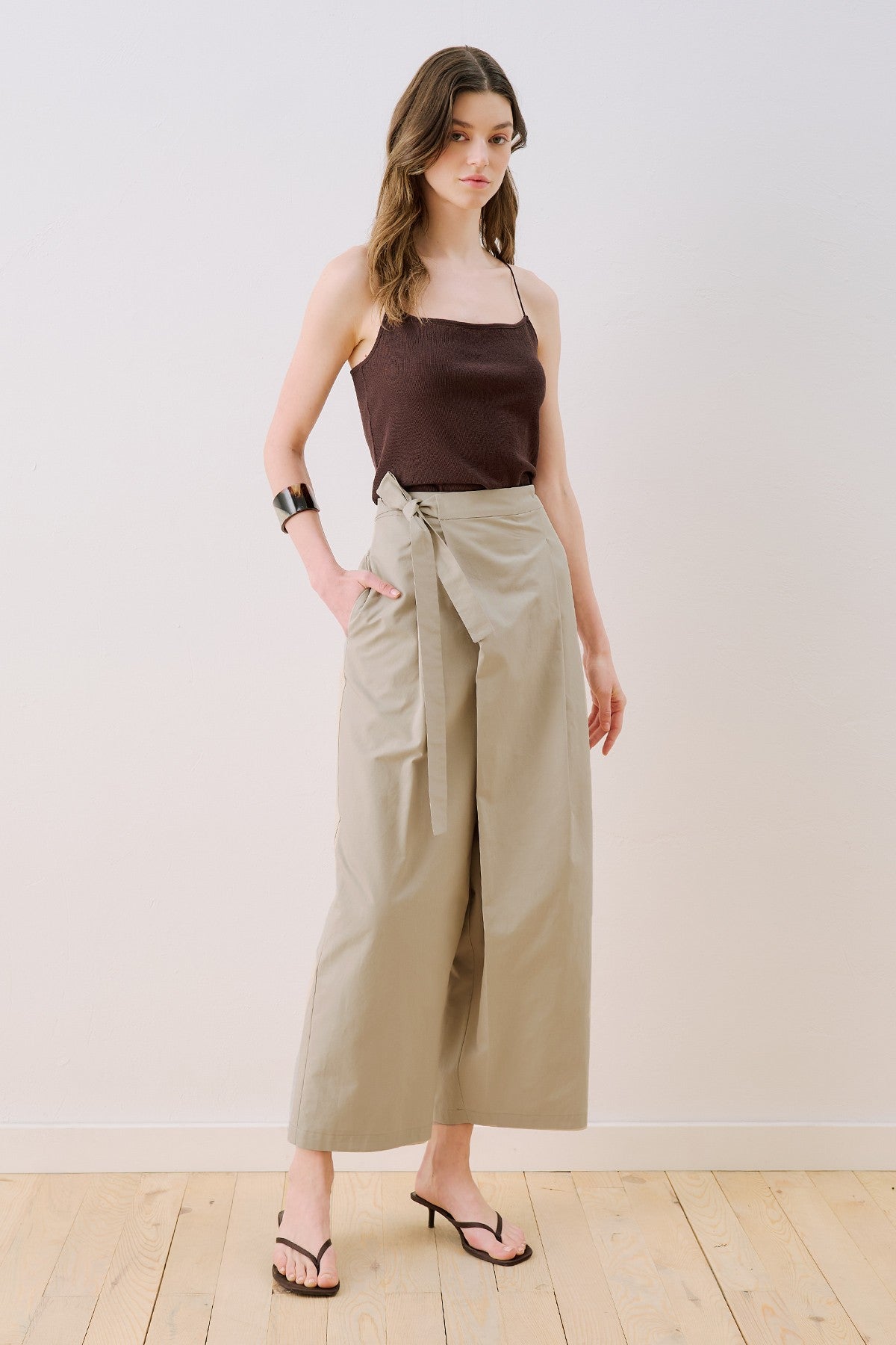 MANUKA | Wrap Closure Trousers