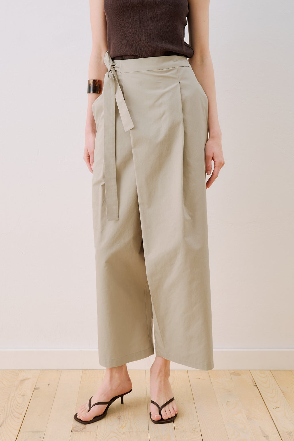 MANUKA | Wrap Closure Trousers