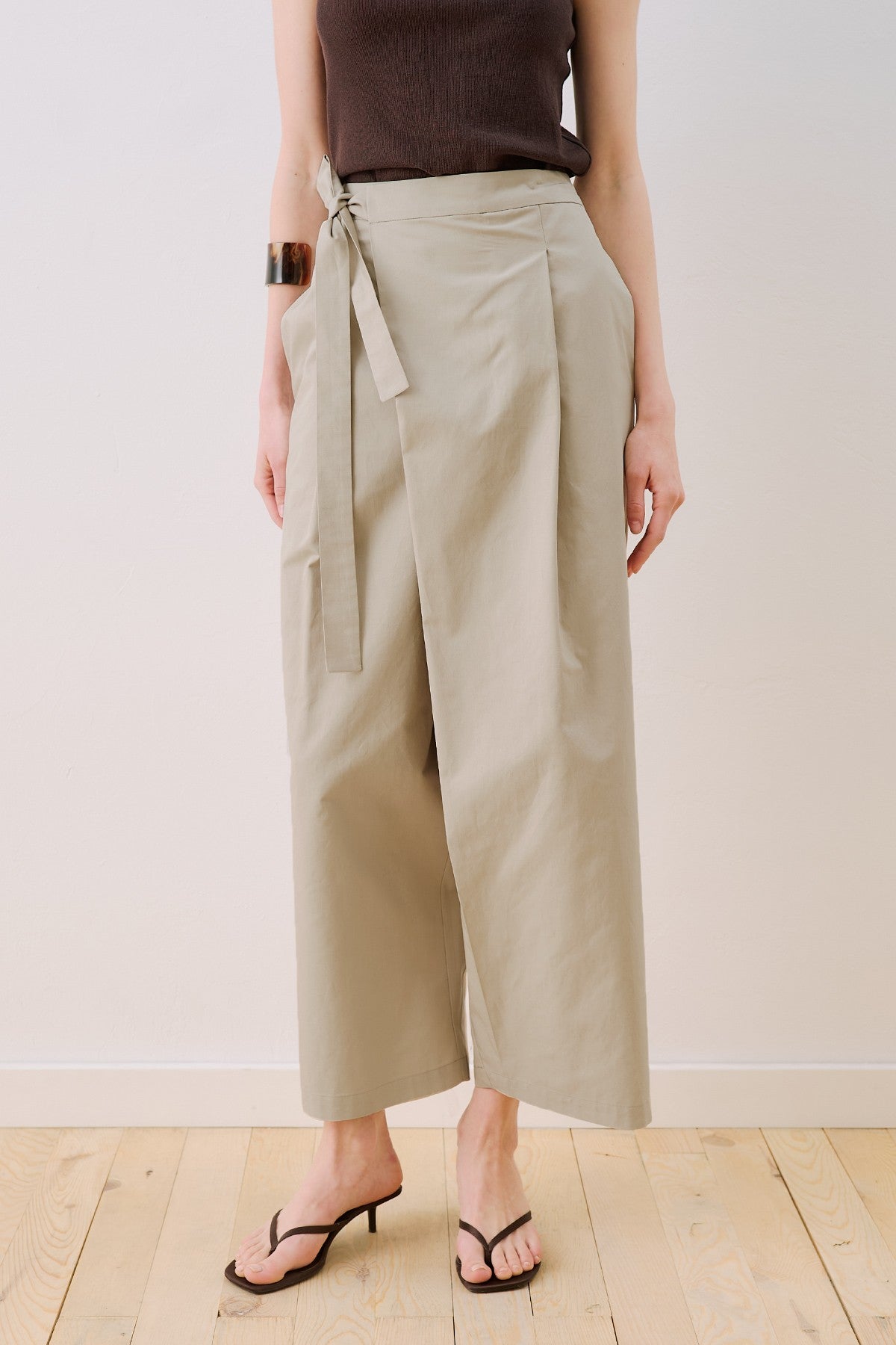 MANUKA | Wrap Closure Trousers