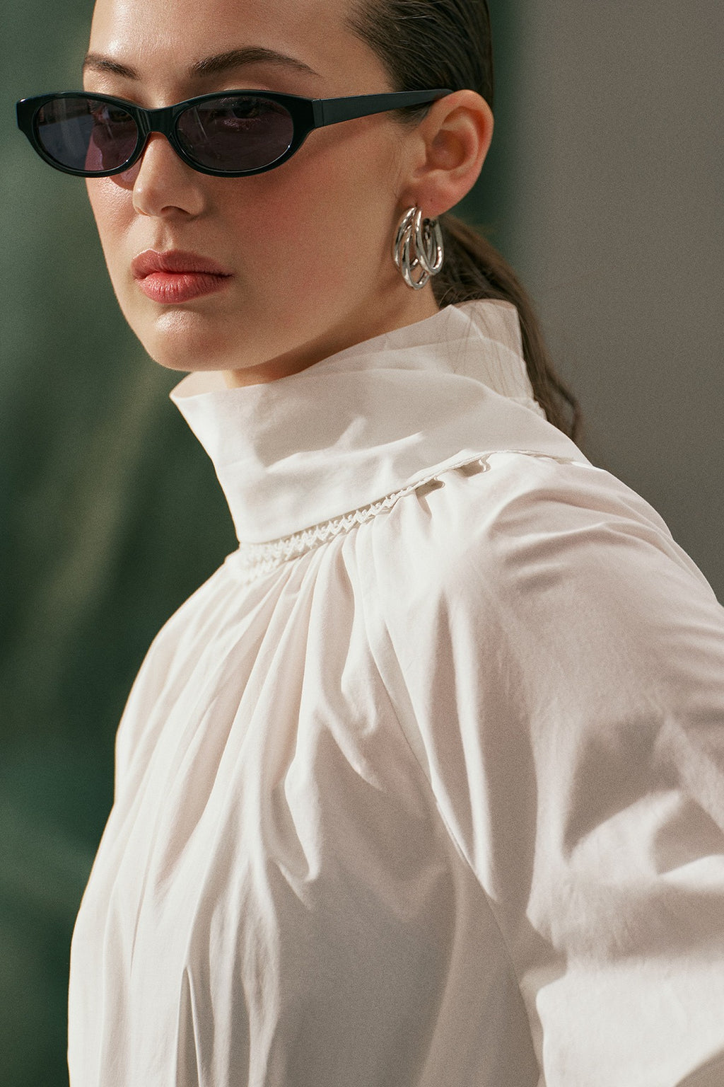 MANUKA | Easy Oversized Long-Sleeve Blouse