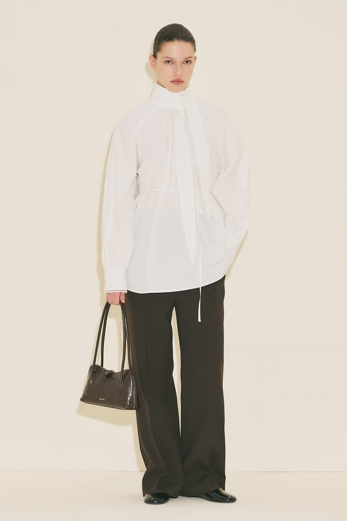 MANUKA | Easy Oversized Long-Sleeve Blouse