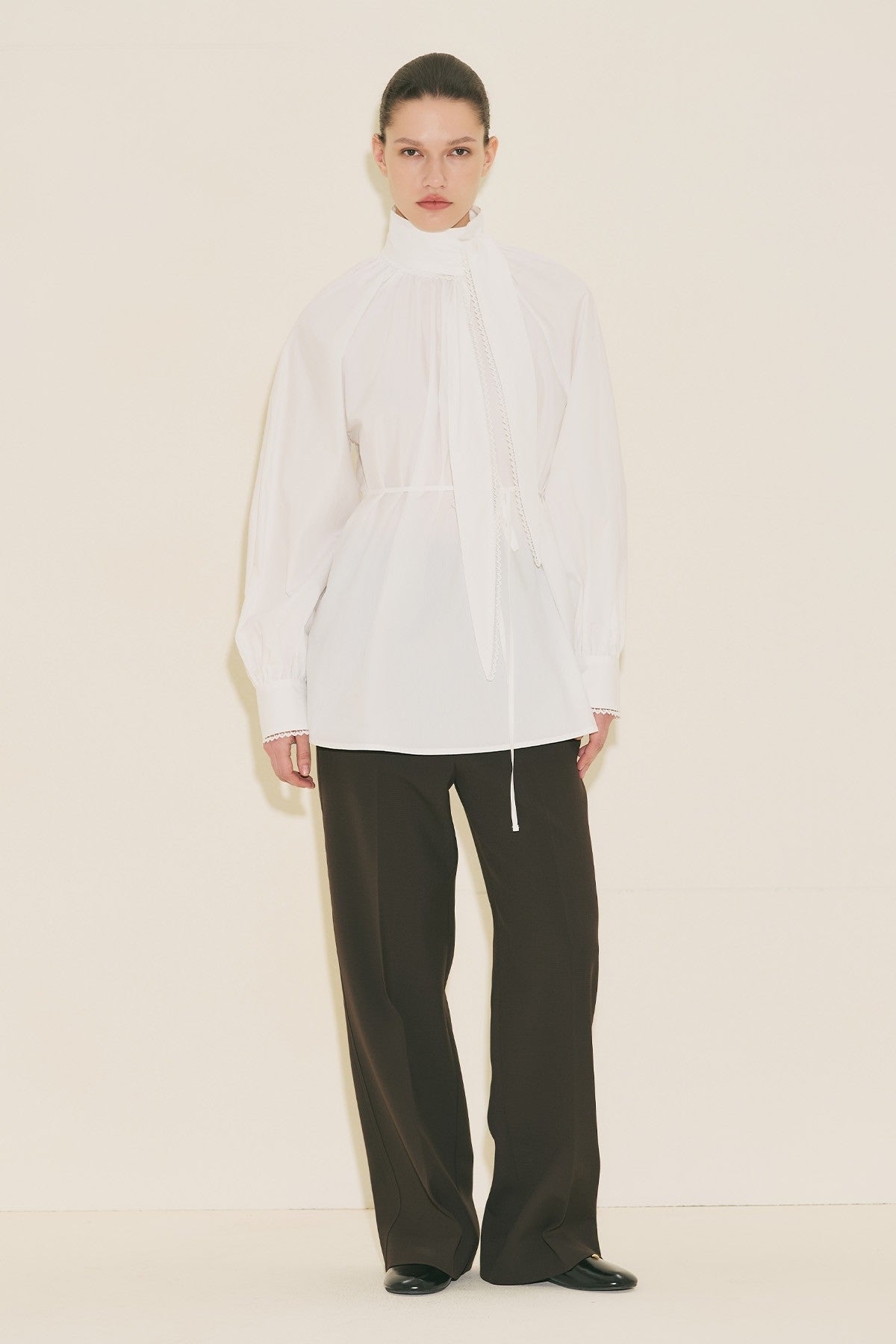 MANUKA | Easy Oversized Long-Sleeve Blouse