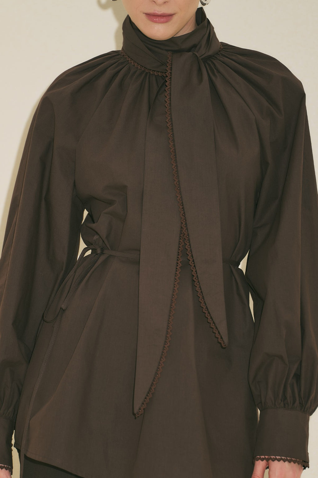 MANUKA | Easy Oversized Long-Sleeve Blouse