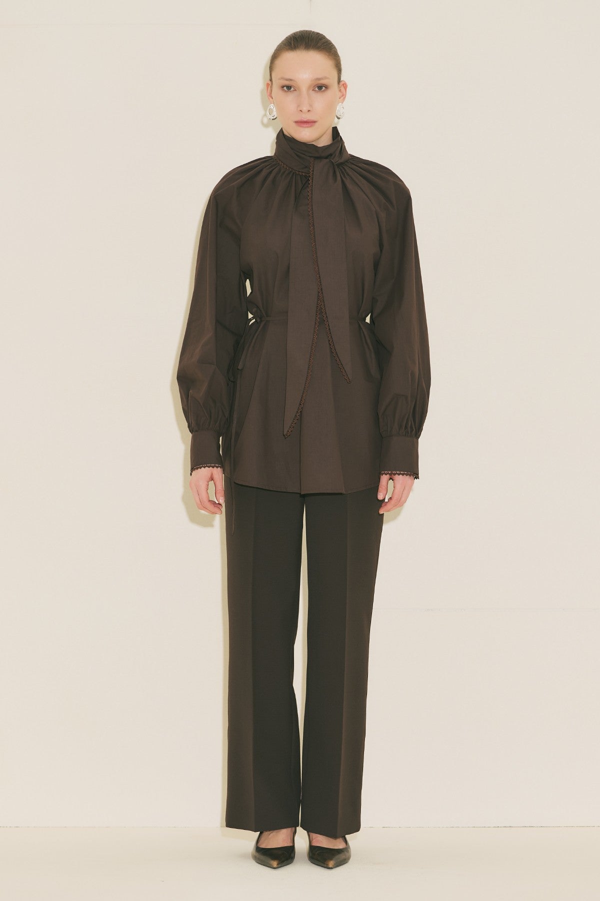 MANUKA | Easy Oversized Long-Sleeve Blouse
