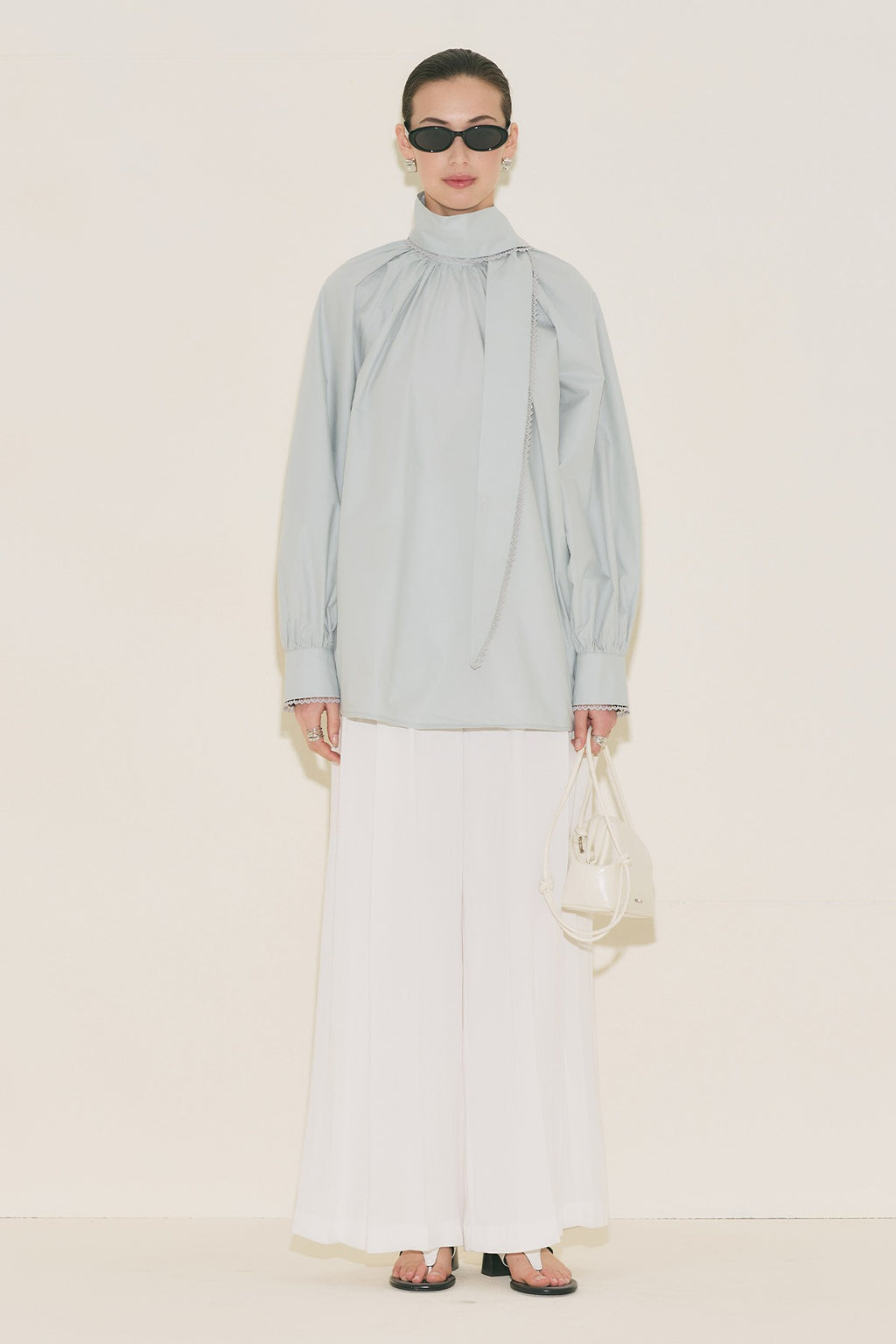 MANUKA | Easy Oversized Long-Sleeve Blouse