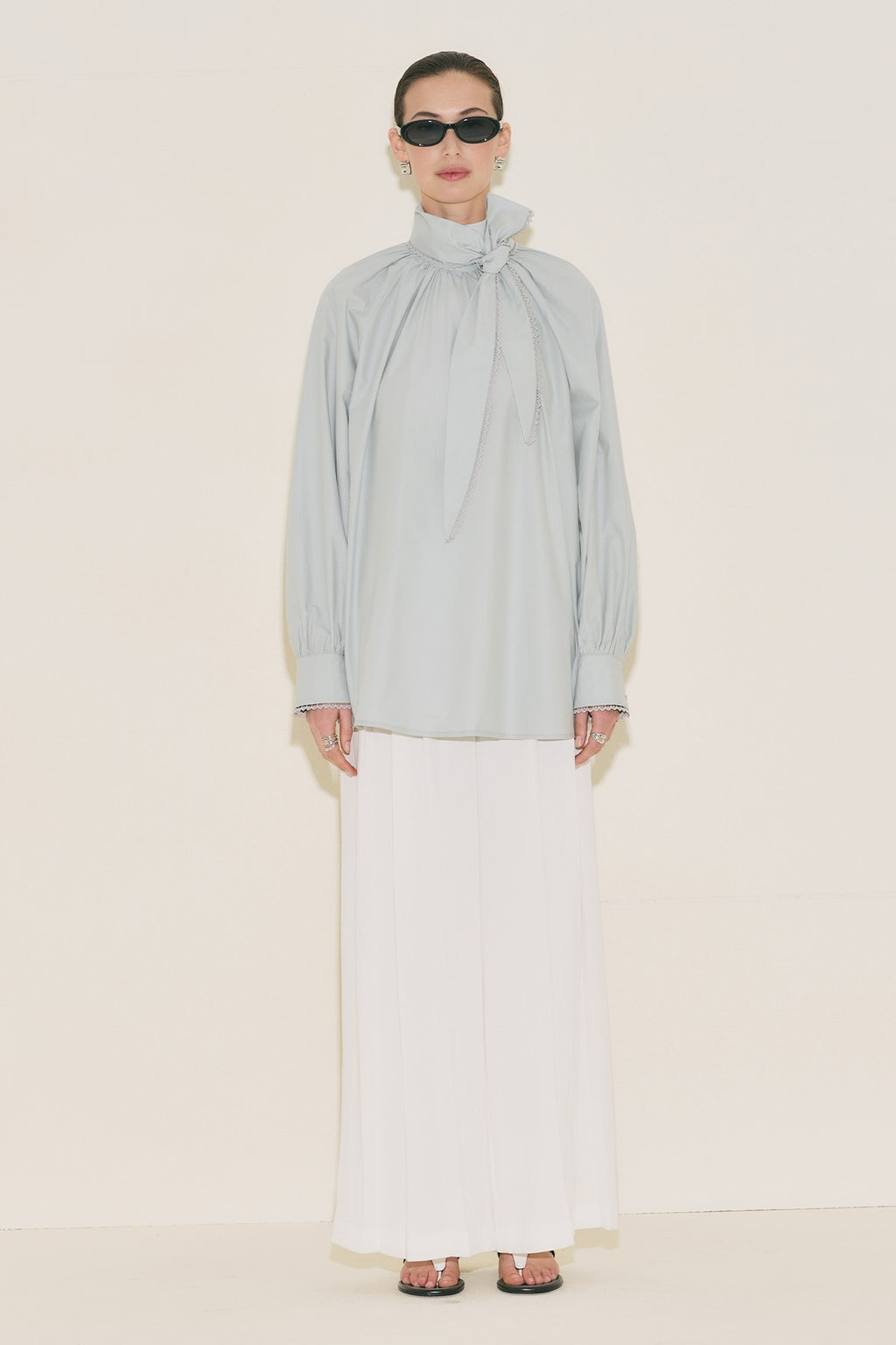 MANUKA | Easy Oversized Long-Sleeve Blouse