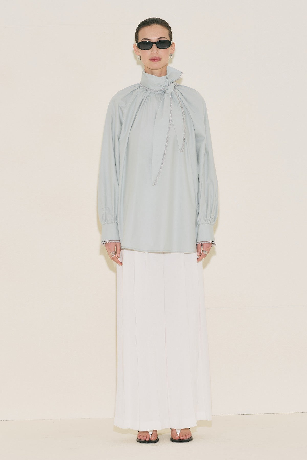 MANUKA | Easy Oversized Long-Sleeve Blouse