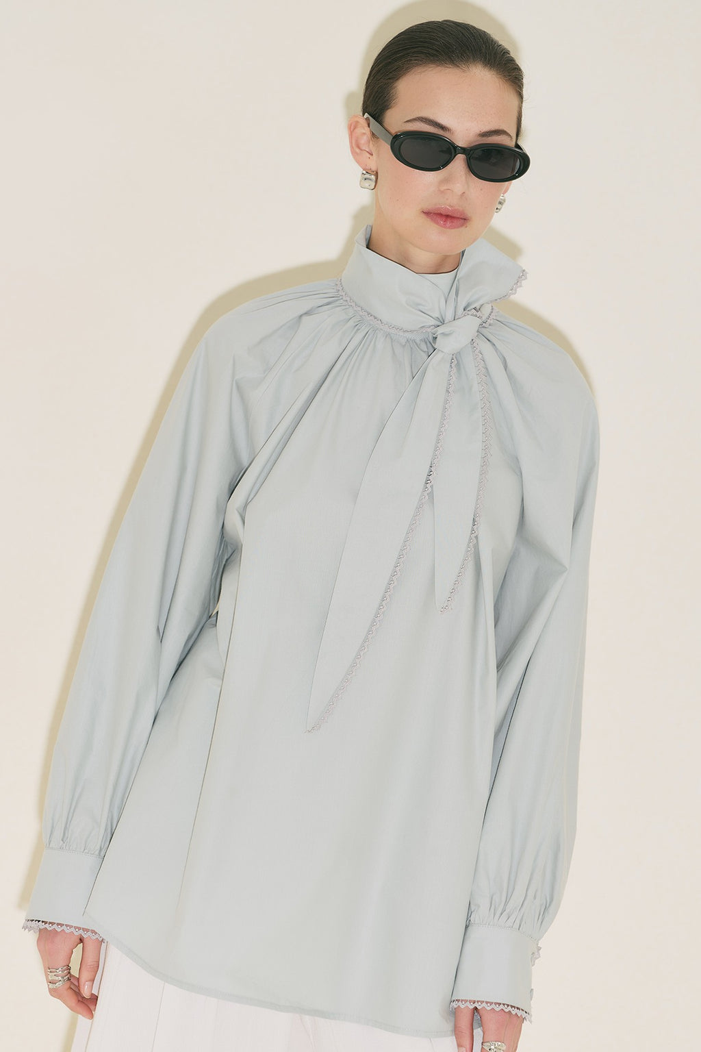 MANUKA | Easy Oversized Long-Sleeve Blouse