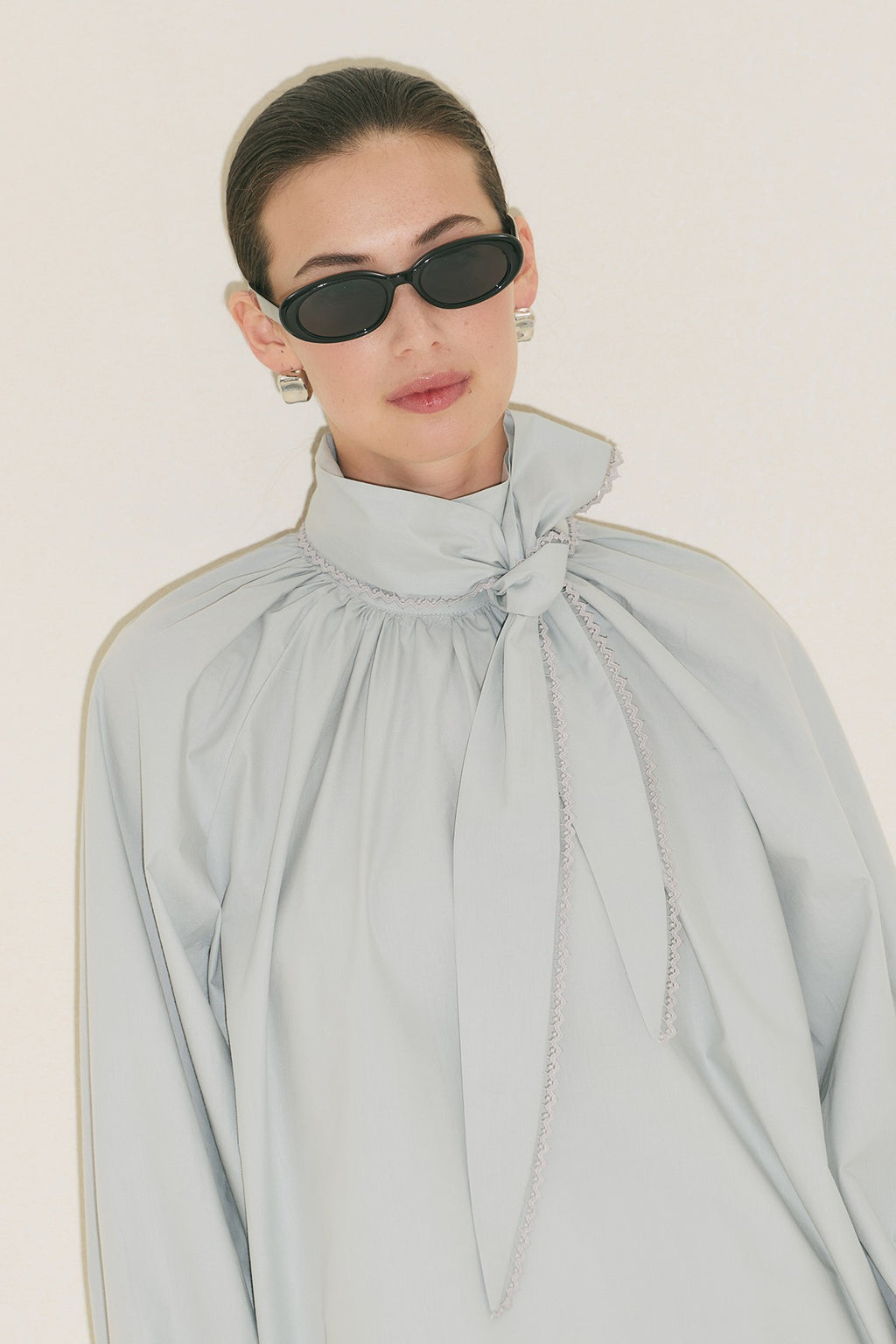 MANUKA | Easy Oversized Long-Sleeve Blouse