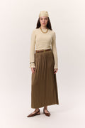 MANUKA | Crush Satin Skirt