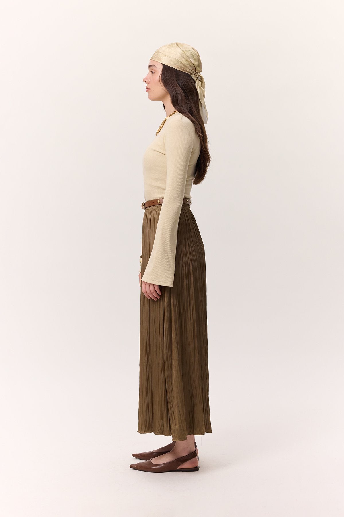 MANUKA | Crush Satin Skirt