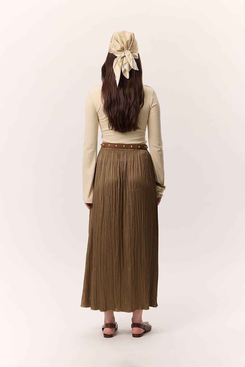 MANUKA | Crush Satin Skirt