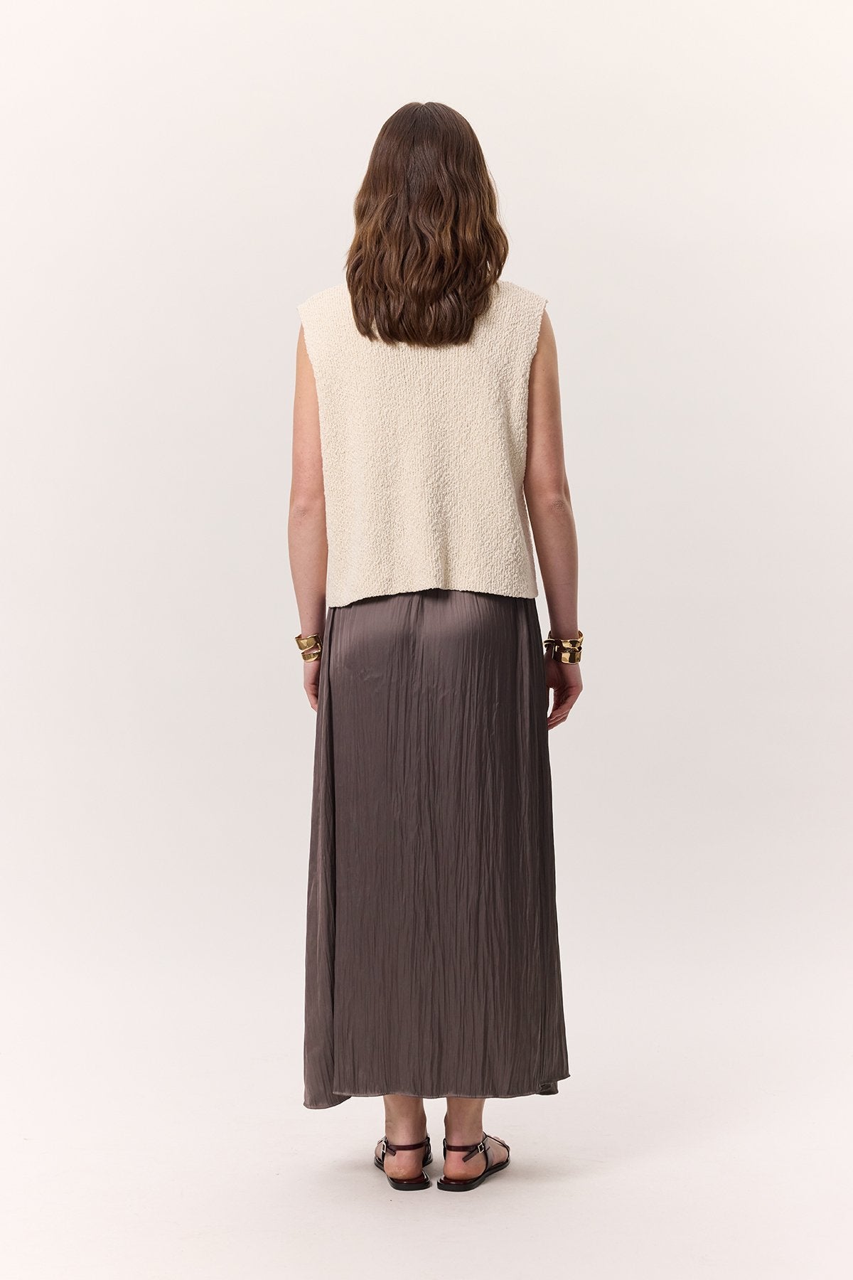 MANUKA | Crush Satin Skirt