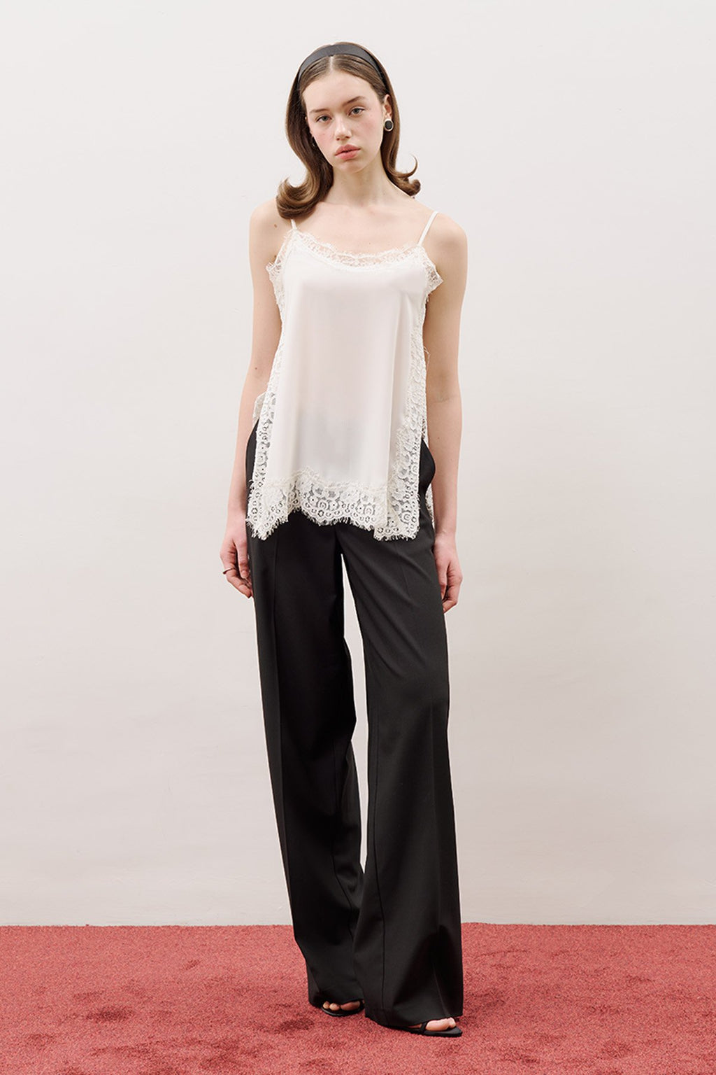 MANUKA | Lace-Trim Strappy Blouse
