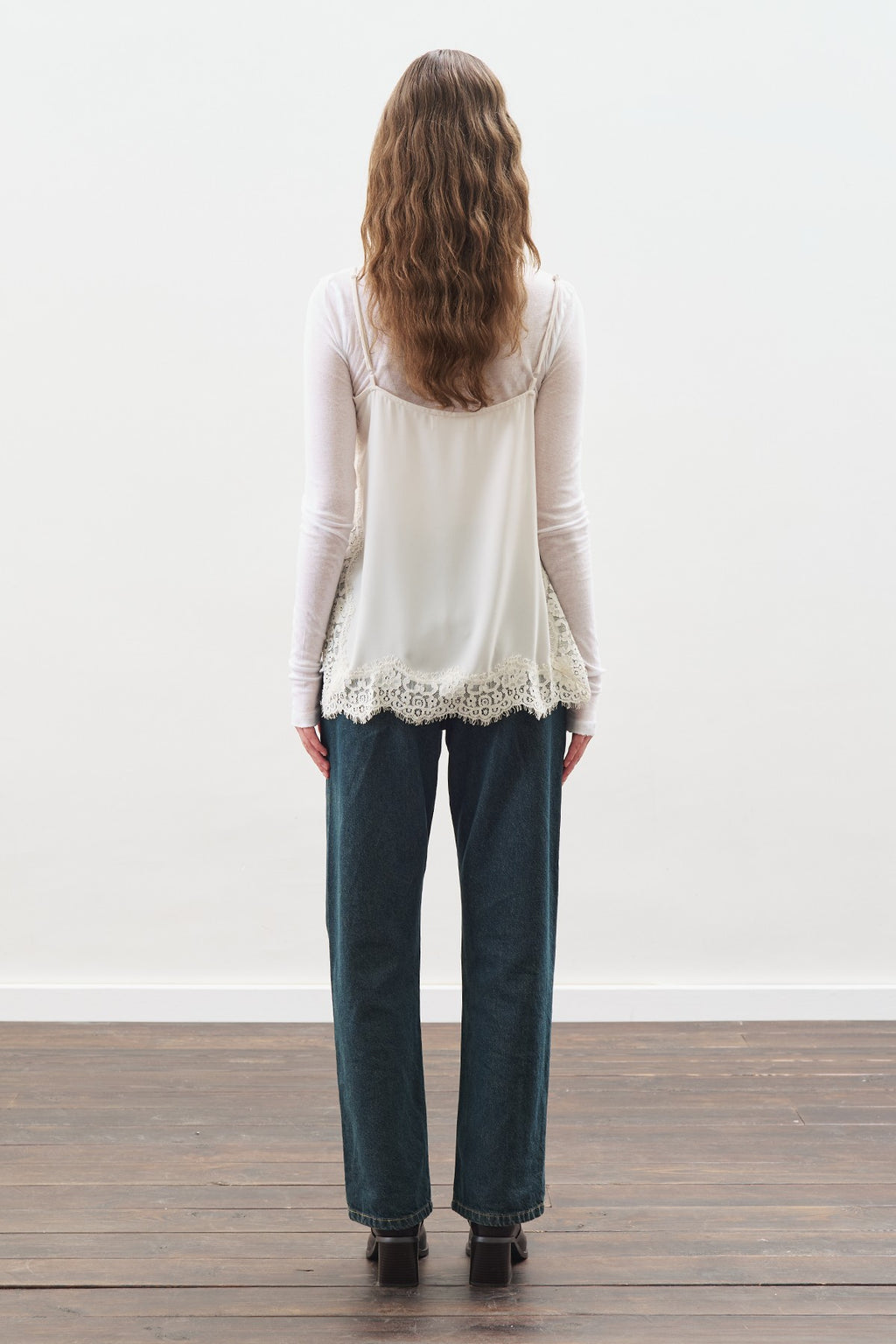MANUKA | Lace-Trim Strappy Blouse