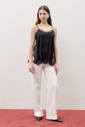MANUKA | Lace-Trim Strappy Blouse