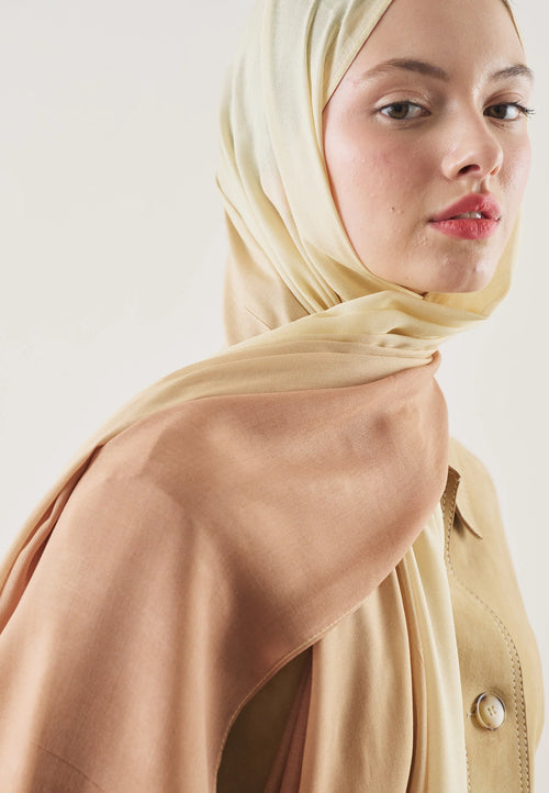 FRESH SCARFS |  Degrade Patterned Scarf