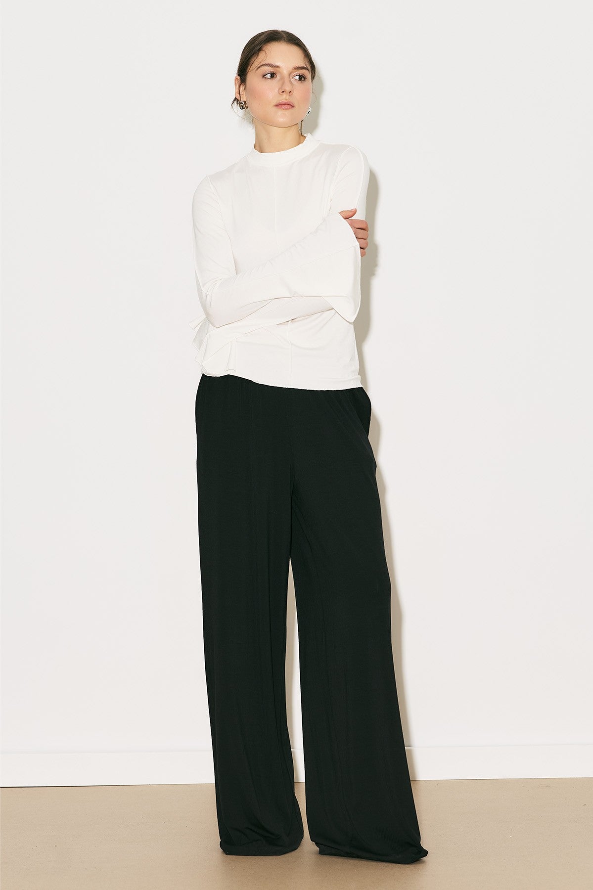 MANUKA | Easy Oversized Long-Sleeve Blouse