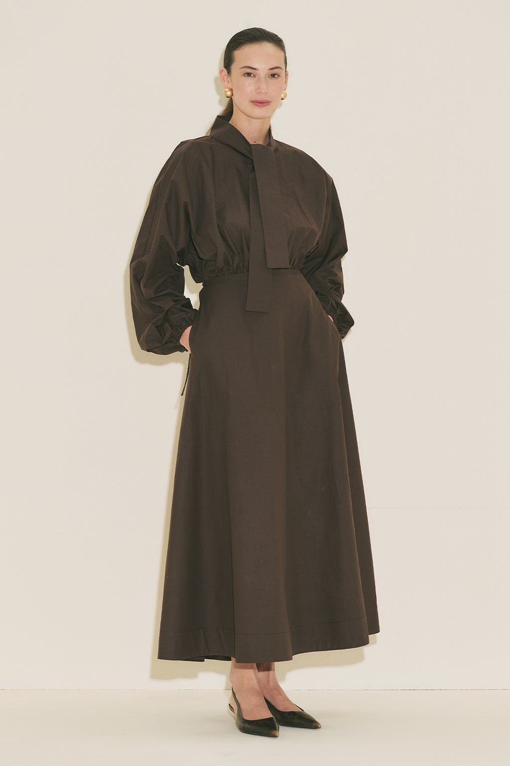 MANUKA | Wide Sleeve Design Dress