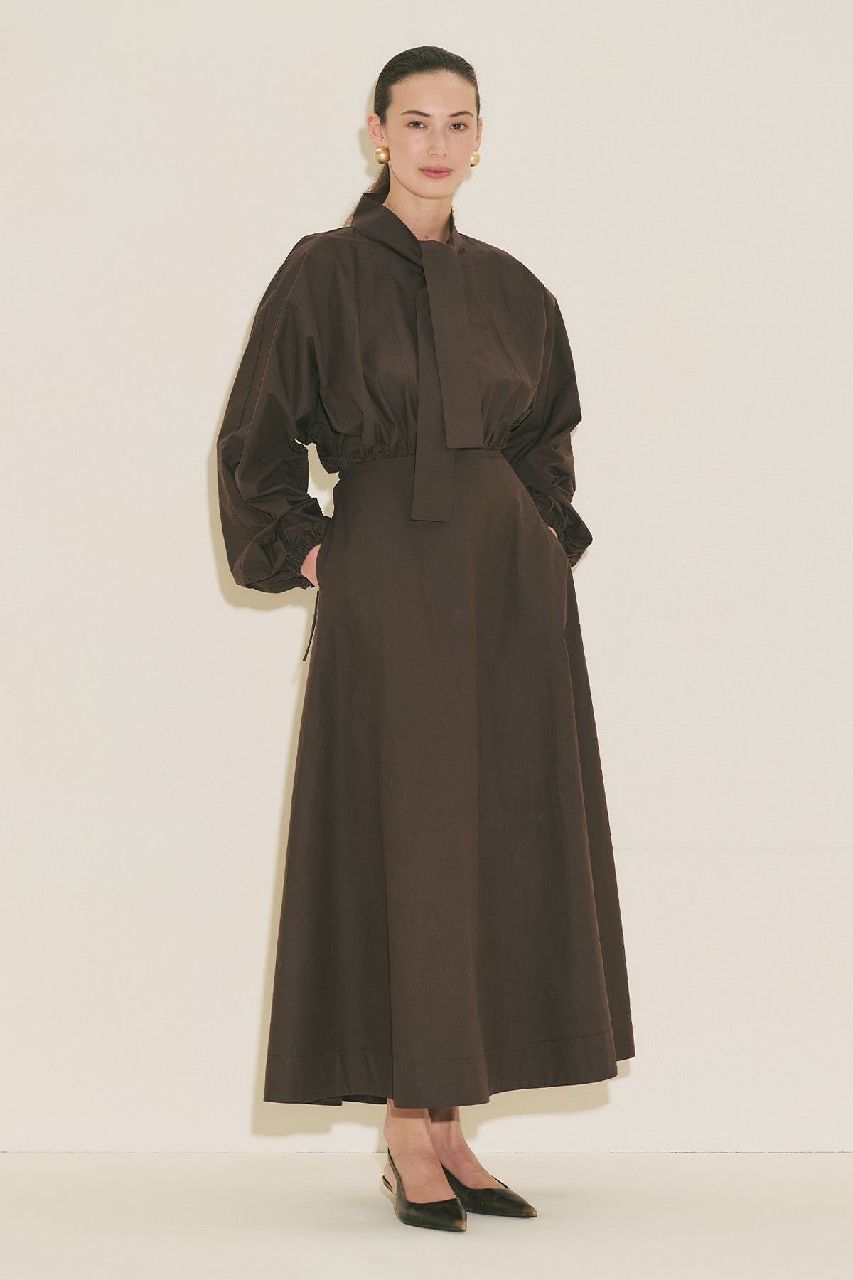 MANUKA | Wide Sleeve Design Dress
