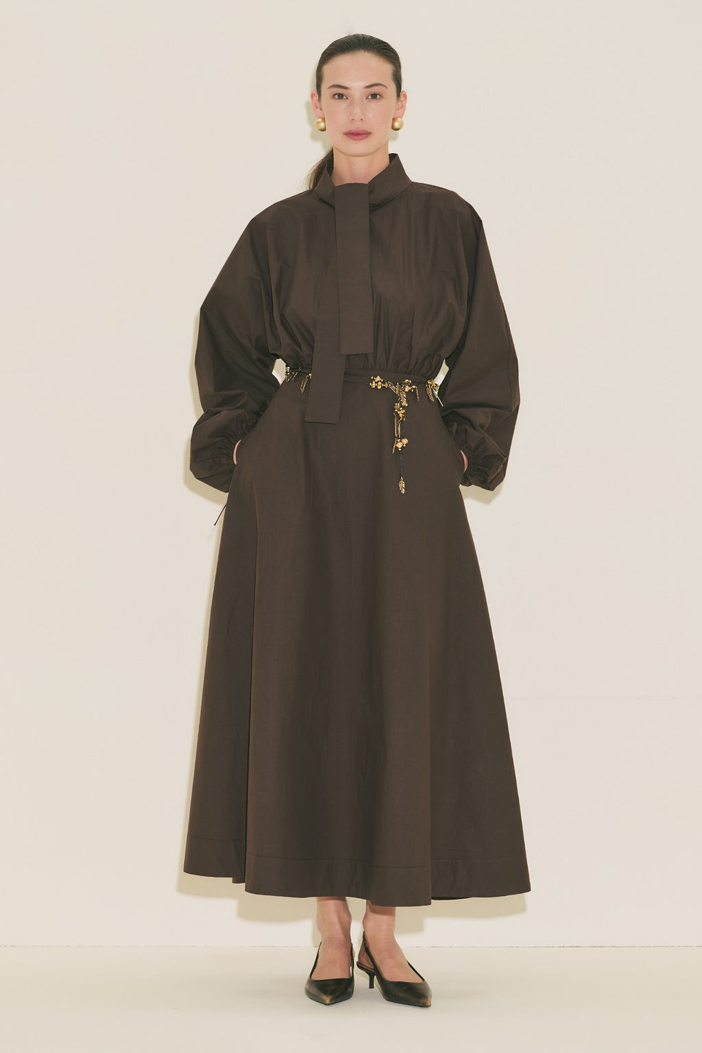 MANUKA | Wide Sleeve Design Dress