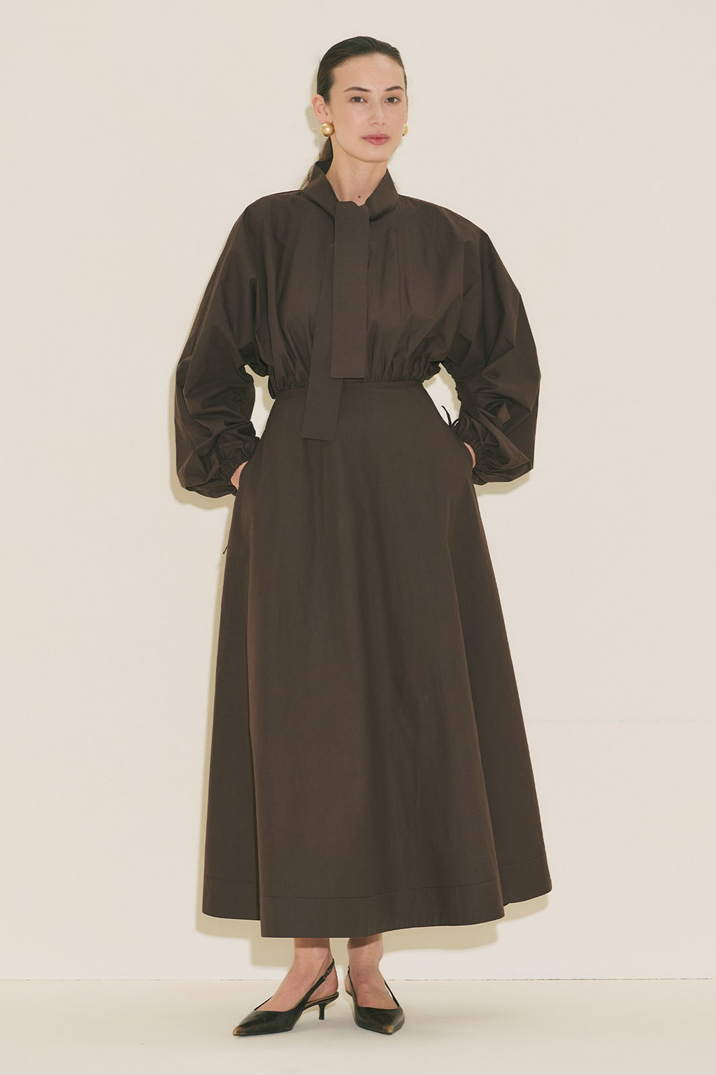 MANUKA | Wide Sleeve Design Dress