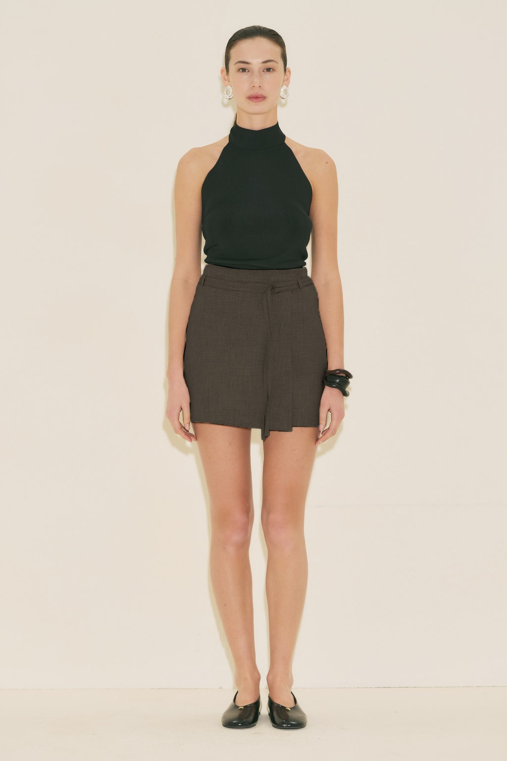 MANUKA | Belt Detail Skirt