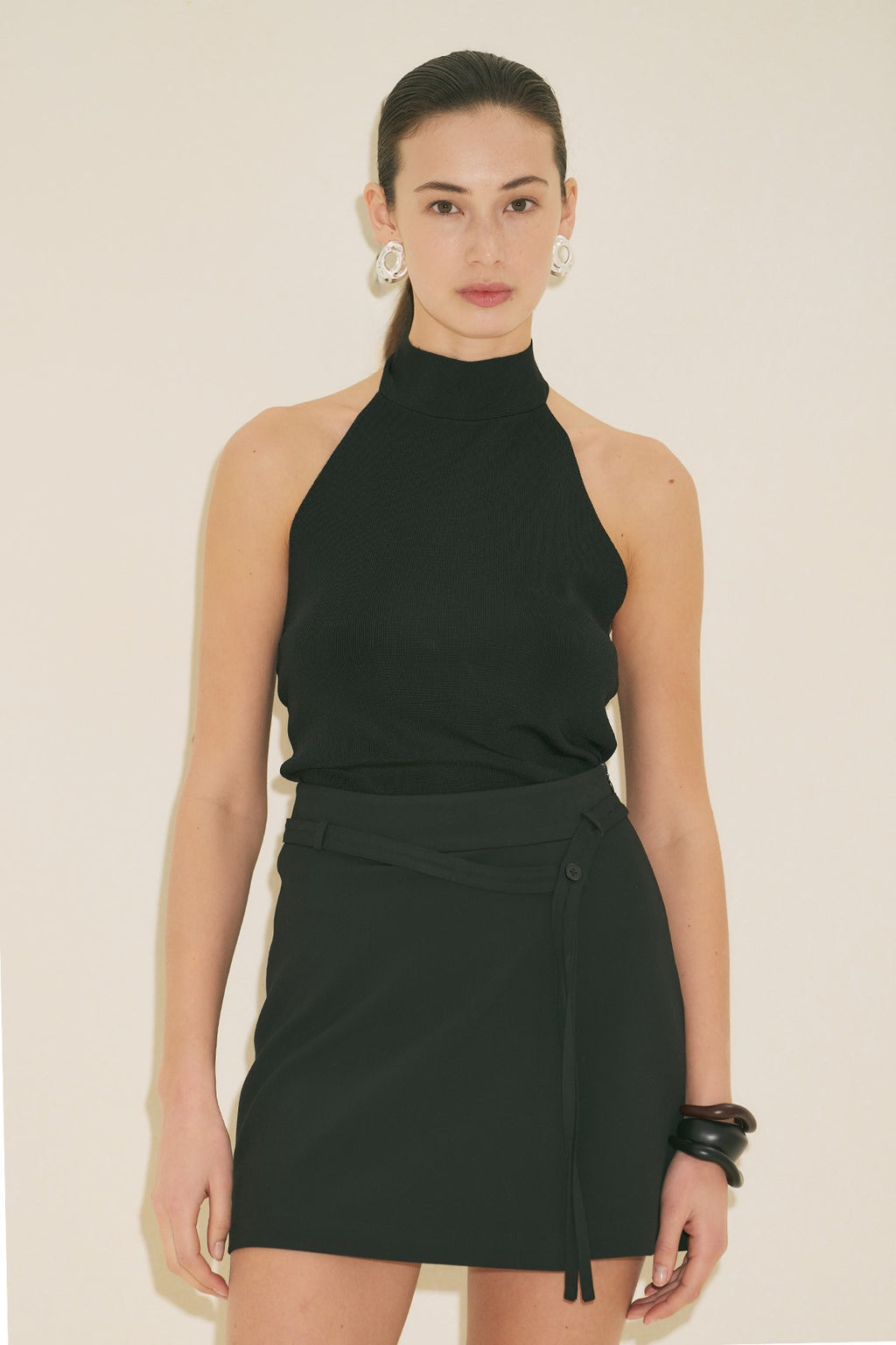 MANUKA | Belt Detail Skirt