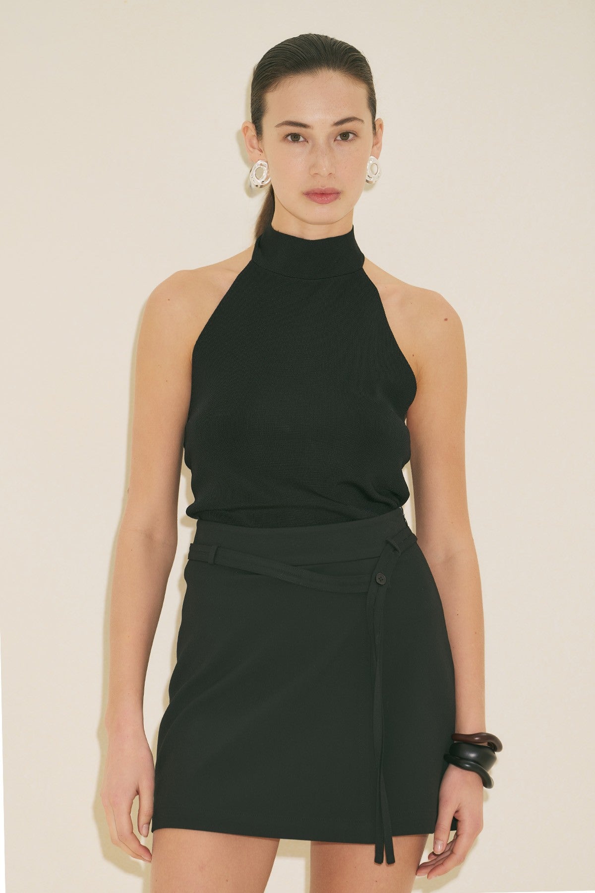 MANUKA | Belt Detail Skirt