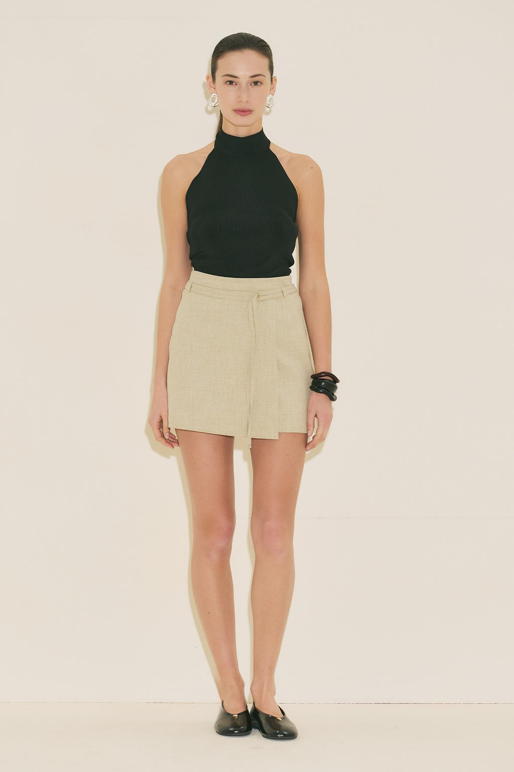 MANUKA | Belt Detail Skirt