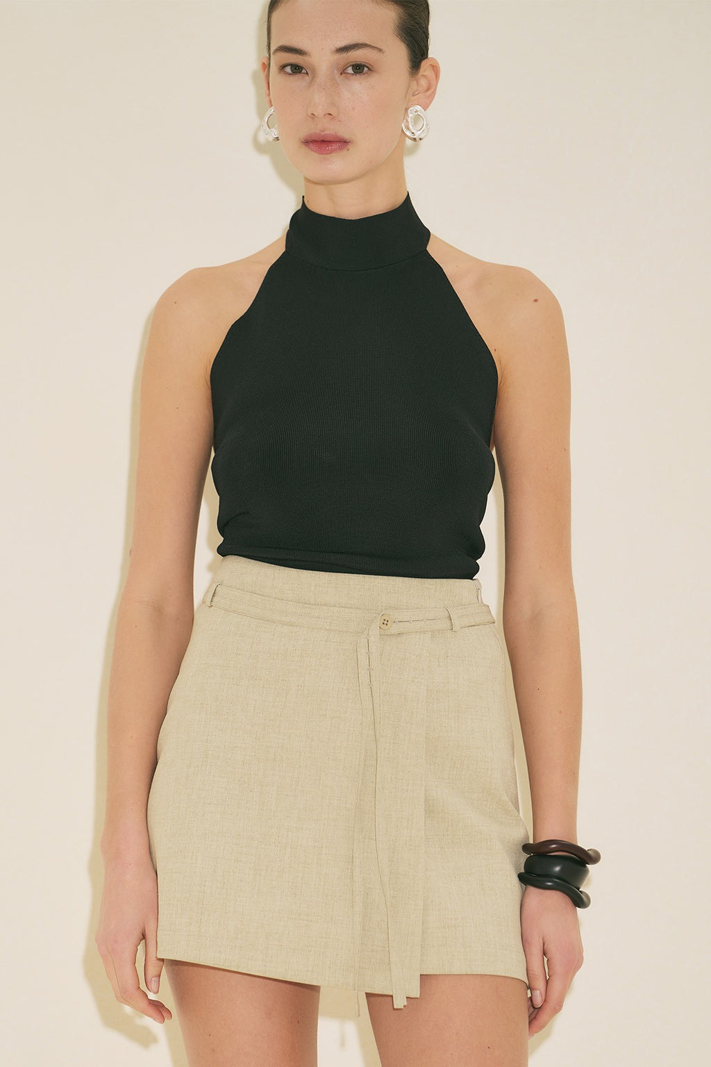 MANUKA | Belt Detail Skirt