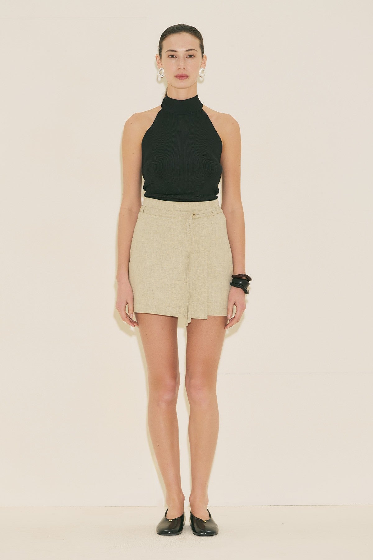 MANUKA | Belt Detail Skirt