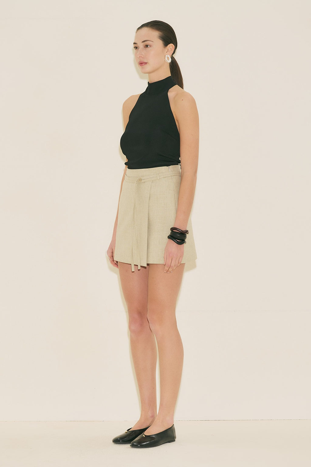 MANUKA | Belt Detail Skirt