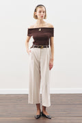 MANUKA | Pleat-Detail Straight-Leg Trousers