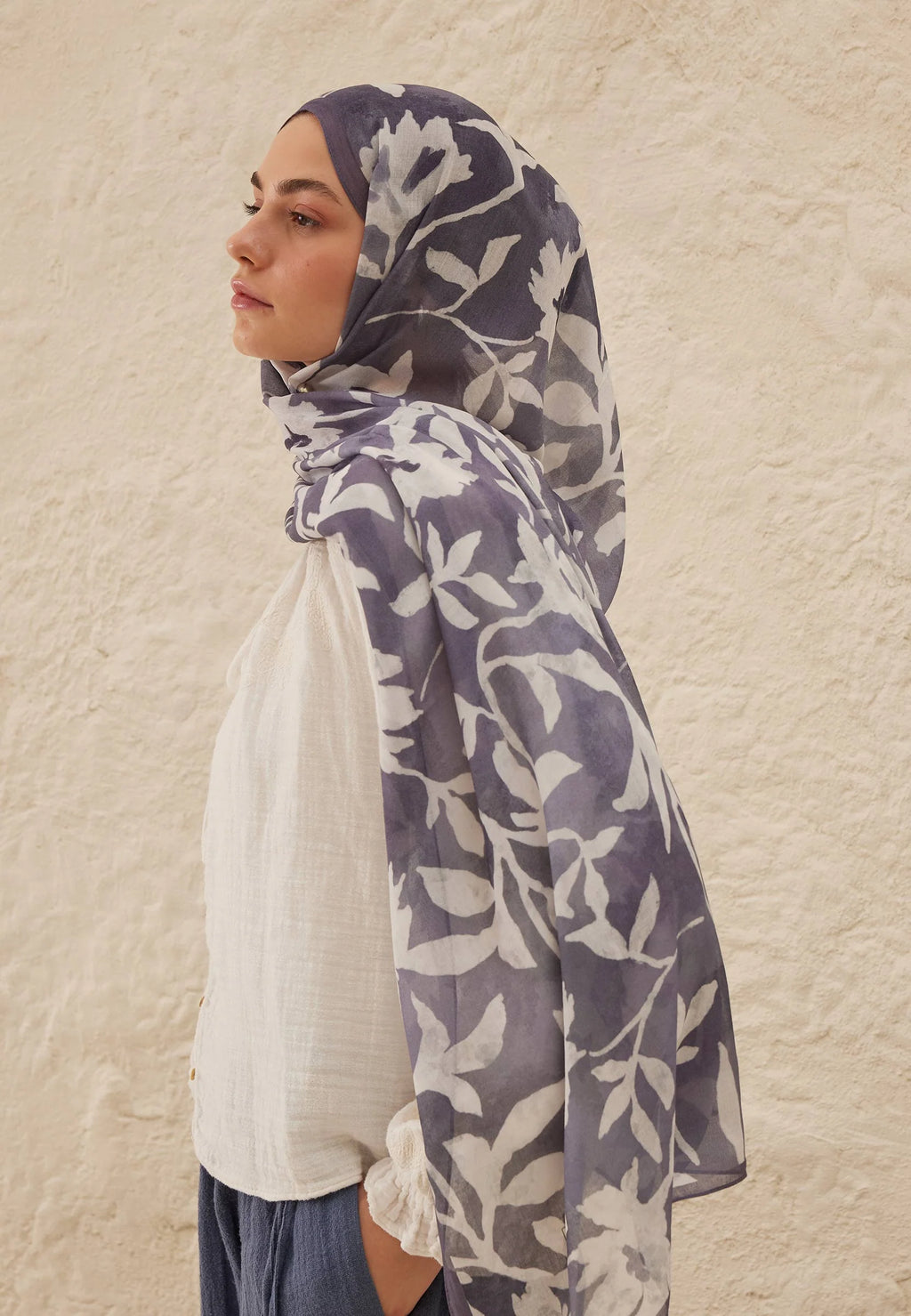 FRESH SCARFS | Petunia Pattern Scarf