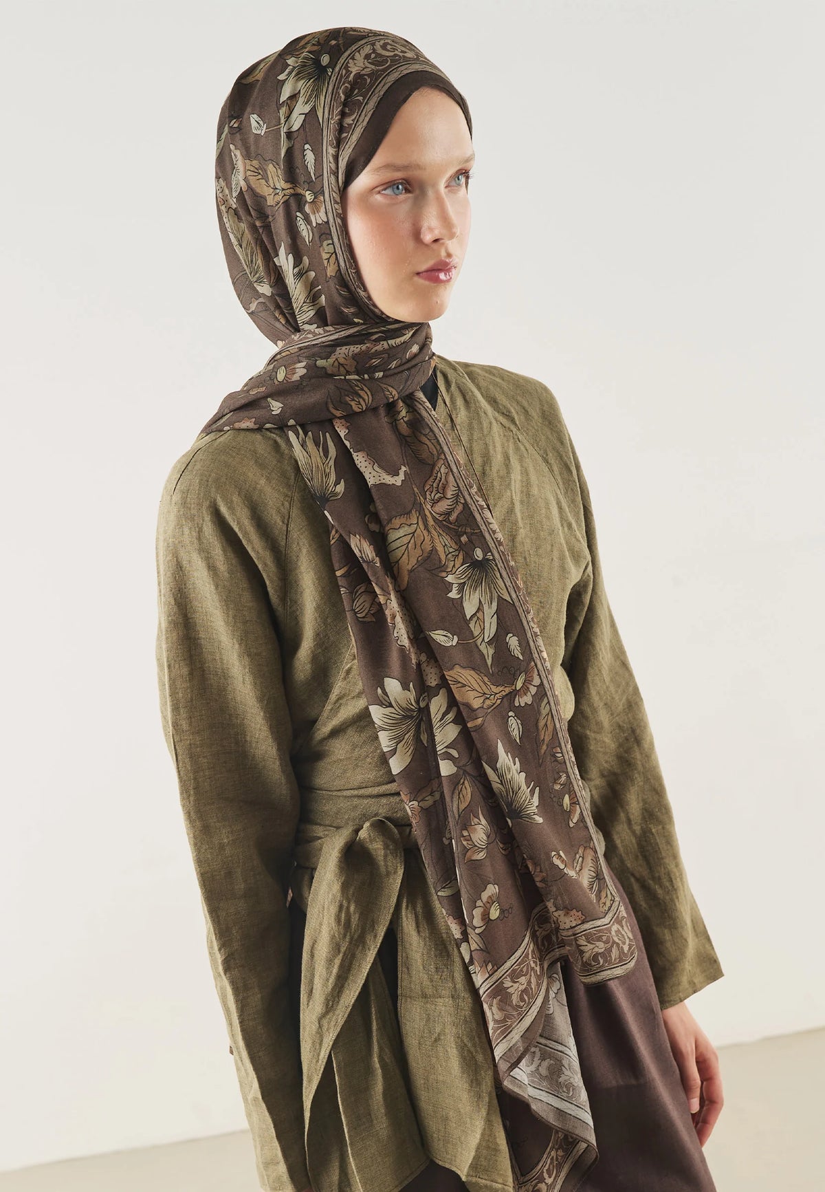 FRESH SCARFS | Pure Ethnic Patterned Soft Viscose Scarf