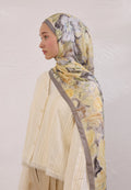 FRESH SCARFS | Pure Flora Pattern Ramie Scarf