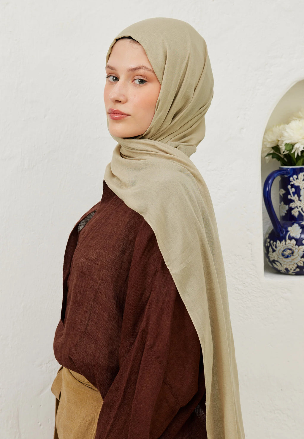 FRESH SCARFS | Ramie Viscose Scarf