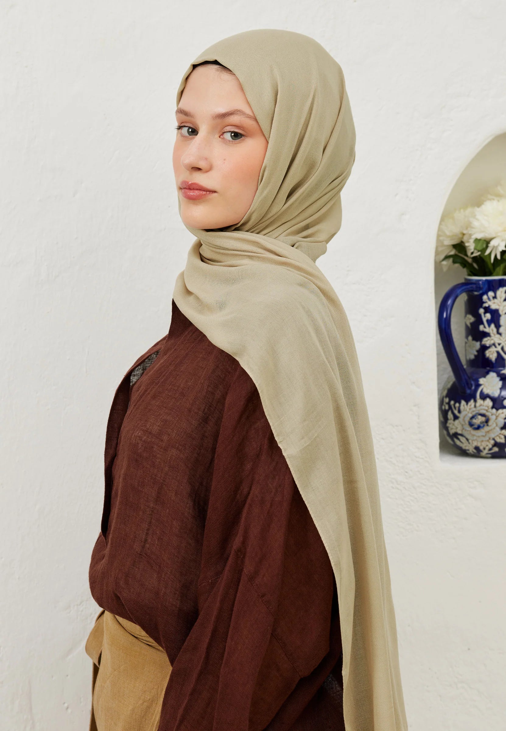 FRESH SCARFS | Ramie Viscose Scarf