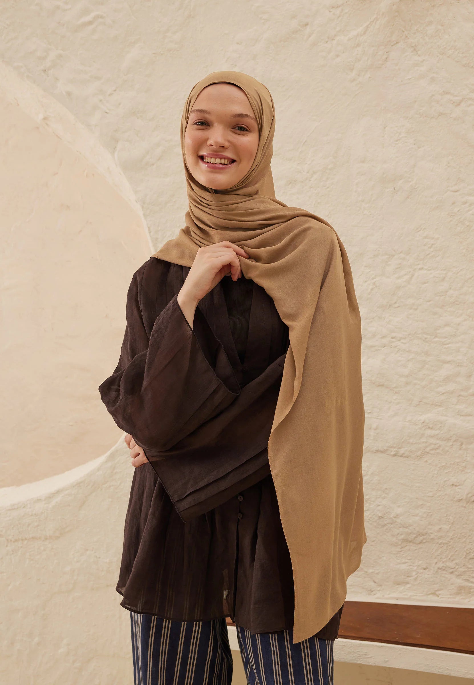 FRESH SCARFS | Ramie Viscose Scarf