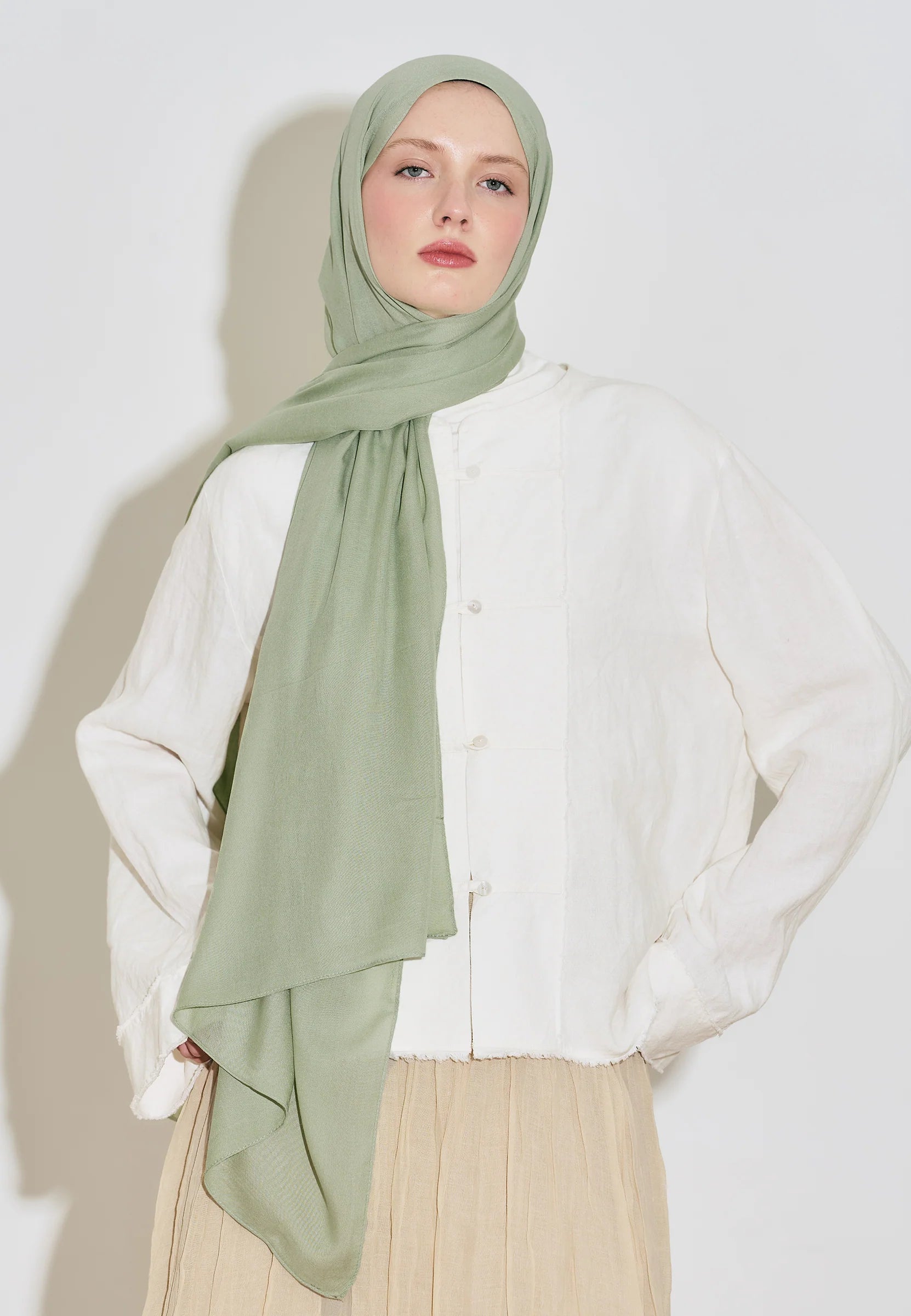 FRESH SCARFS | Ramie Viscose Scarf