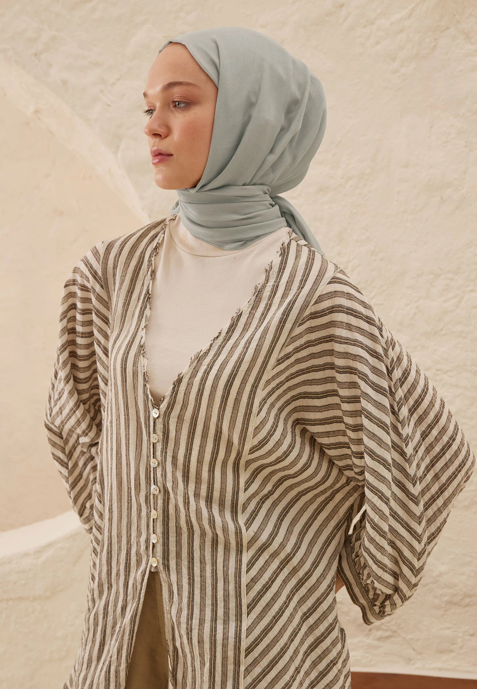 FRESH SCARFS | Ramie Viscose Scarf
